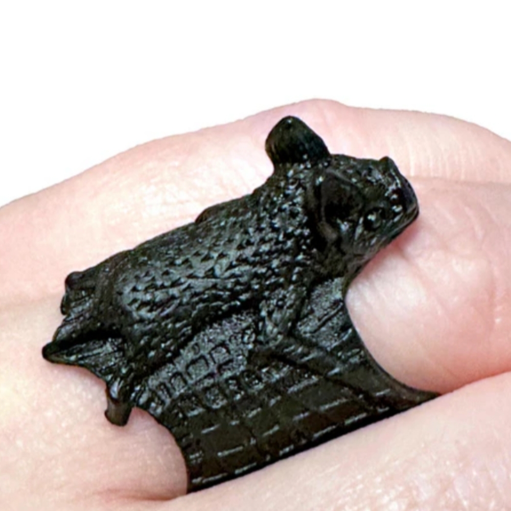 Bat Ring Gothic Whimsigoth Witchy Cosplay Costume Party Goblin Core Casual Black - Picture 7 of 12